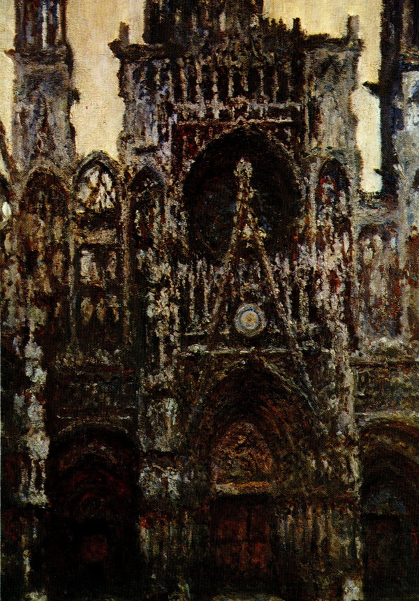 La cathédrale de Rouen, 1894 by Claude Monet - 4 X 6 Inches (10 Postcards)