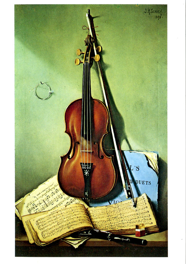 Musique by Julian Ruggles Seavey - 4 X 6 Inches (10 Postcards)