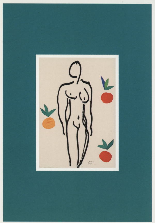 Nu aux Oranges by Henri Matisse - 4 X 6 Inches (10 Postcards)