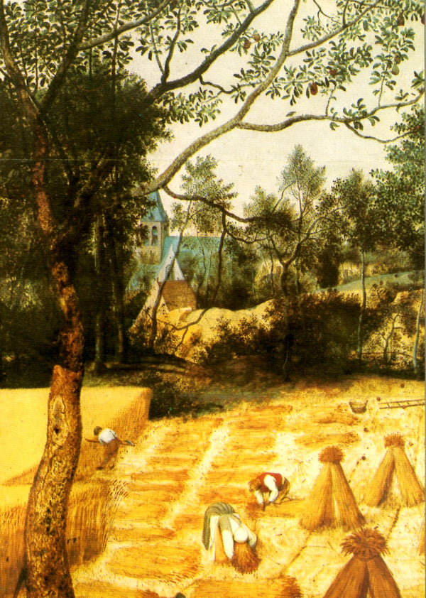 Les Moissonneurs by Peter Bruegel - 4 X 6 Inches (10 Postcards)