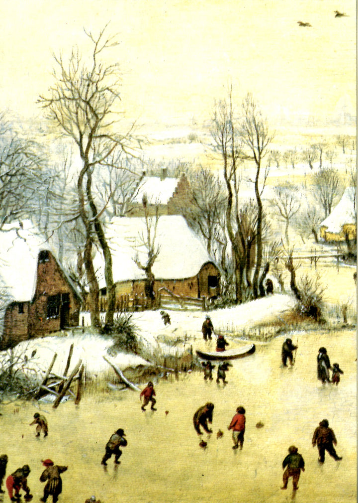 Paysage d'hiver avec patineurs by Peter Bruegel - 4 X 6 Inches (10 Postcards)