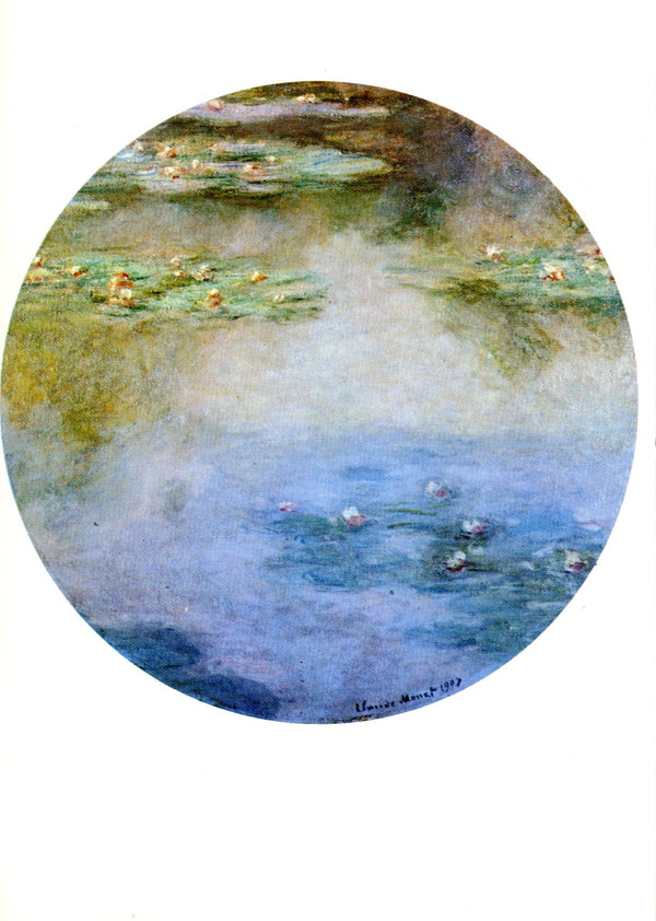 Nymphéas, 1907 by Claude Monet - 4 X 6 Inches (10 Postcards)