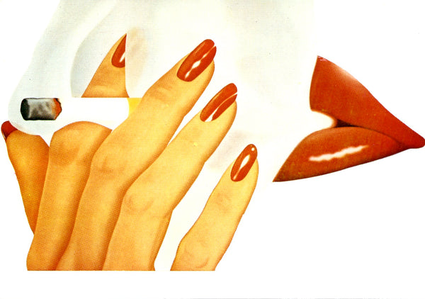 Smoker n°8 by Wesselmann - 4 X 6 Inches (10 Postcards)
