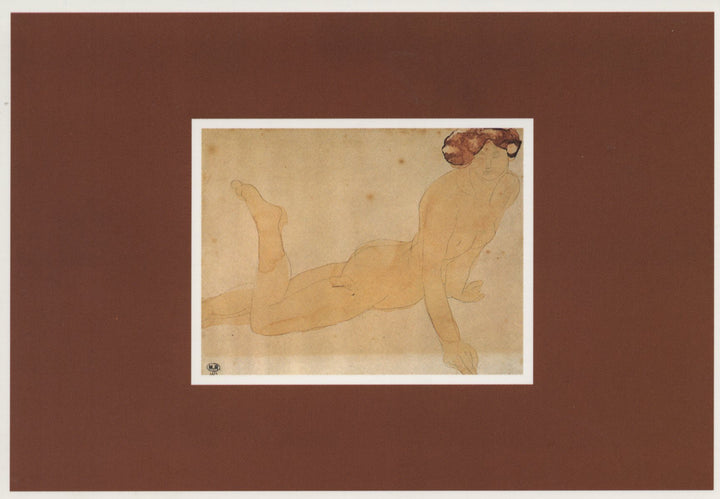 Femme Nue, Allongée sur le Ventre by Auguste Rodin - 4 X 6 Inches (10 Postcards)