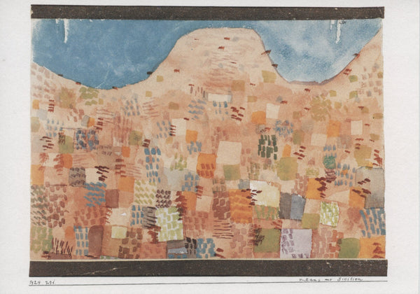 Sonorité Sicilienne by Paul Klee - 4 X 6 Inches (10 Postcards)