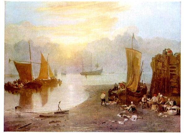 Sun Rising Through Vapour by Joseph Mallord William Turner - 4 X 6 Inches (10 Postcards)