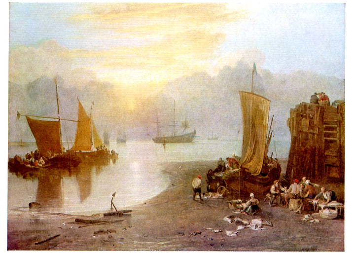 Sun Rising Through Vapour by Joseph Mallord William Turner - 4 X 6 Inches (10 Postcards)