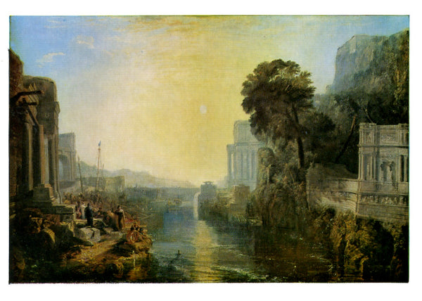 Dido Building Carthage by Joseph Mallord William Turner - 4 X 6 Inches (10 Postcards)