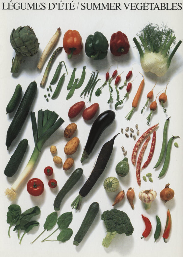 Les Légumes d'été - 4 X 6 Inches (10 Postcards)