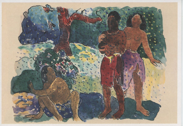 Les Envoyés d'Oro by Paul Gauguin - 4 X 6 Inches (10 Postcards)