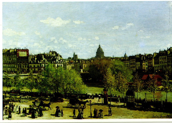 Le quai du Louvre, 1867 by Claude Monet - 4 X 6 Inches (10 Postcards)