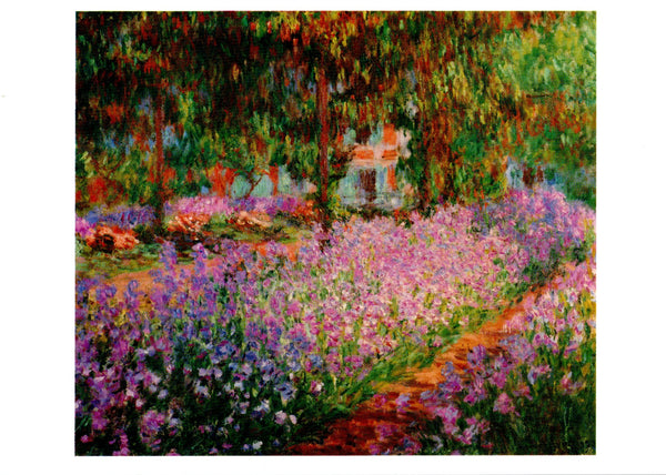 Jardin de Giverny, 1872 by Claude Monet - 4 X 6 Inches (10 Postcards)