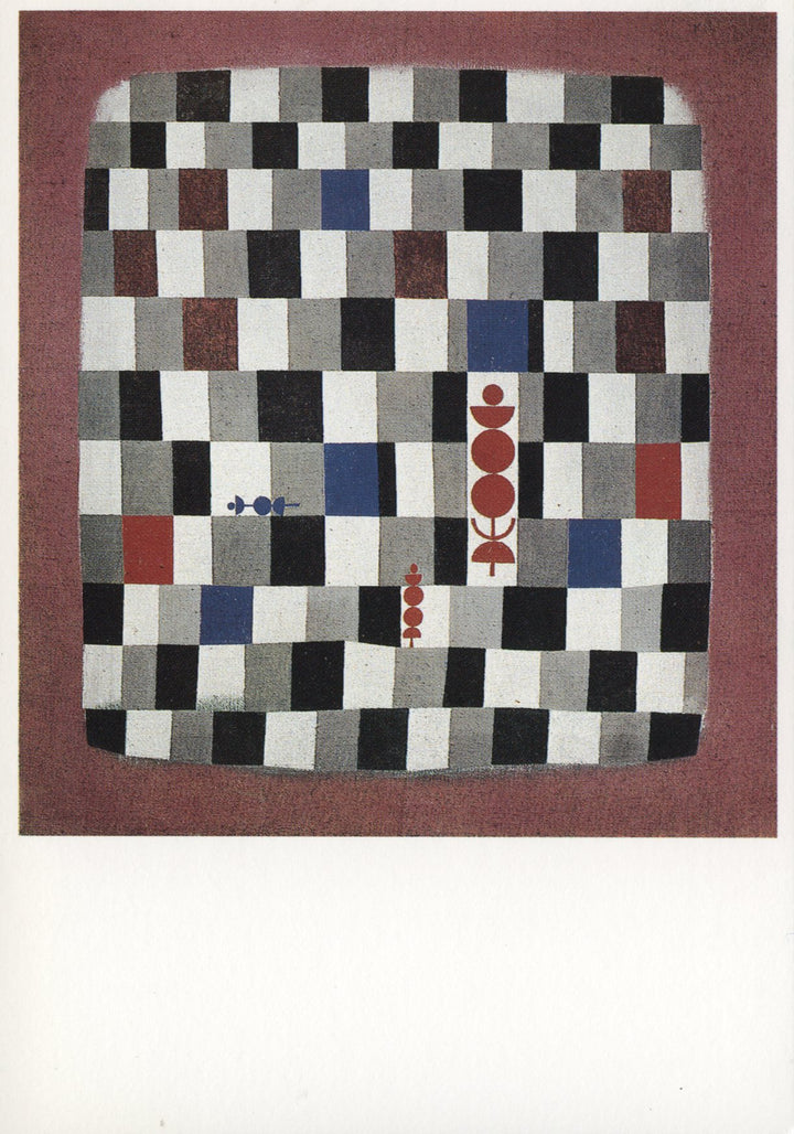 Grand Echec, 1937 by Paul Klee - 4 X 6 Inches (10 Postcards)