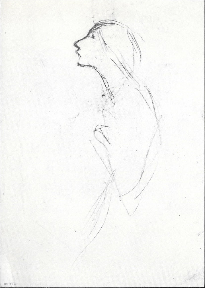 Young Girl Praying, 1902 by Pablo Picasso - 4 X 6 Inches (10 Postcards)