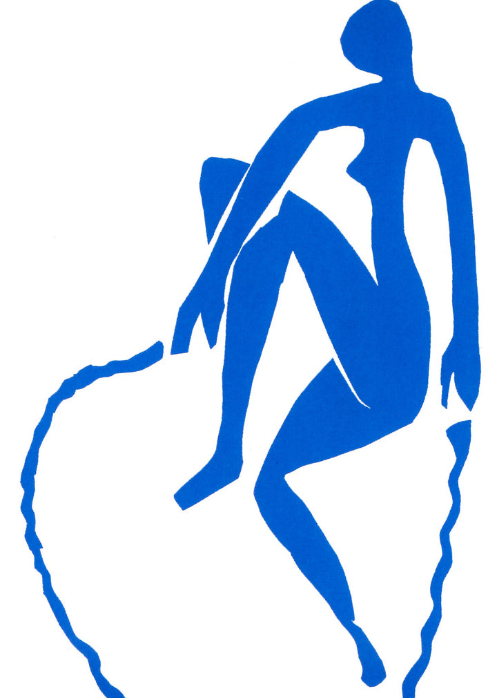 Nu bleu, sauteuse de corde, 1952 by Henri Matisse - 4 X 6 Inches (10 Postcards)