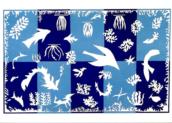 Polynésie, la mer, 1946 by Henri Matisse - 4 X 6 Inches (10 Postcards)