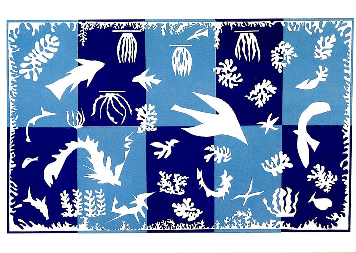 Polynésie, la mer, 1946 by Henri Matisse - 4 X 6 Inches (10 Postcards)