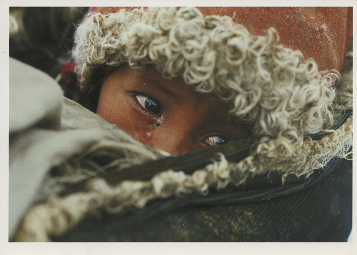 Une Larme de Froid, à 4200 Mètres, Ladakh by Olivier Föllmi - 4 X 6 Inches (10 Postcards)