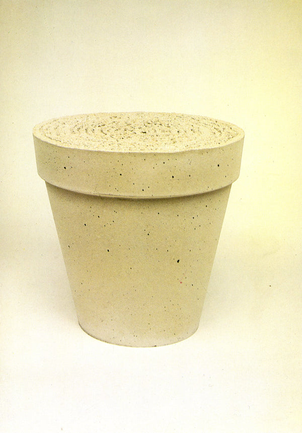 Pot Archétype béton, 1980 by Jean-Pierre Raynaud - 4 X 6 Inches (10 Postcards)