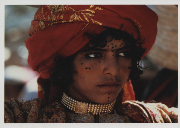 Vendeuse de Qat, Djebel Saber, Yémen by Pascal et Maria Maréchaux - 4 X 6 Inches (10 Postcards)