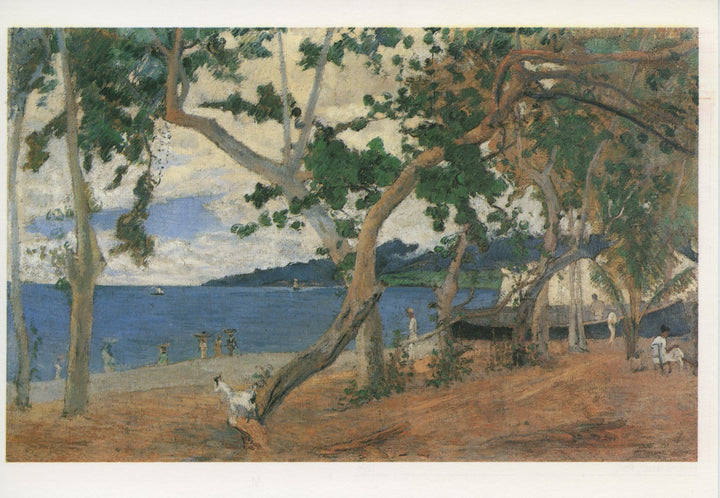 La Baie de Saint-Pierre à la Martinique, 1887 by Paul Gauguin - 4 X 6 Inches (10 Postcards)