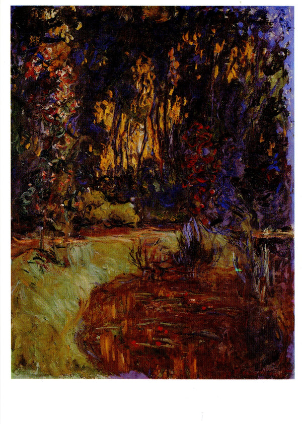 Jardin de Giverny, 1917 by Claude Monet 
