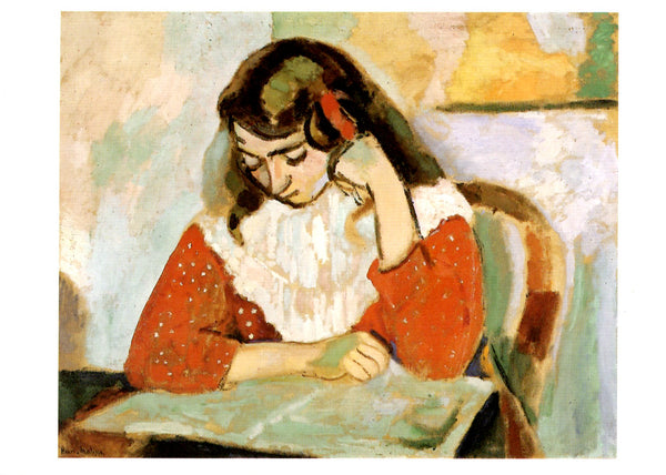 La liseuse, 1906 by Henri Matisse - 4 X 6 Inches (10 Postcards)