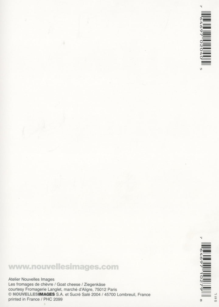 Les Fromages de Chèvres - 4 X 6 Inches (10 Postcards)