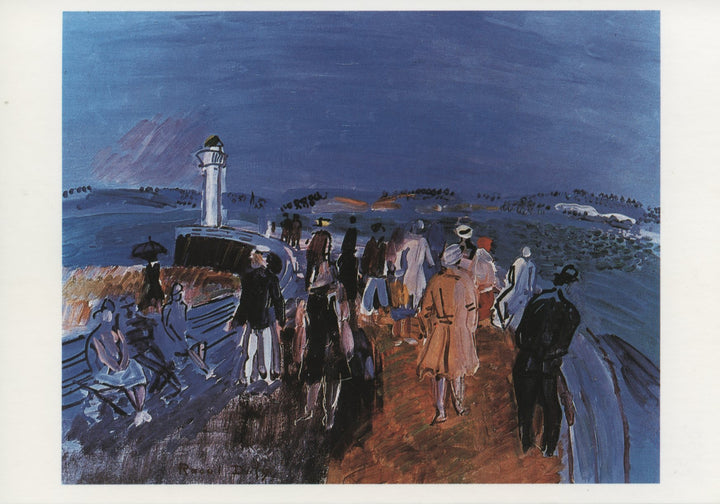 La Jetée à Honfleur, 1930 by Raoul Dufy - 4 X 6 Inches (10 Postcards)