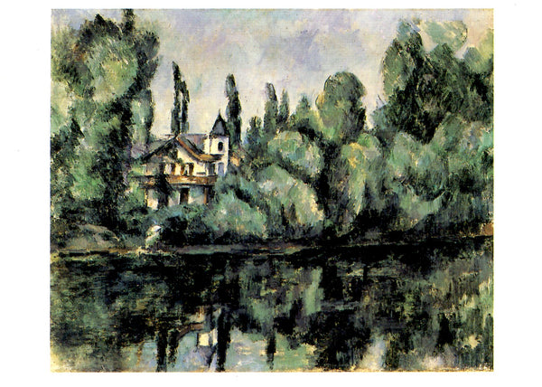 Rive de la Marne by Paul Cézanne - 4 X 6 Inches (10 Postcards)