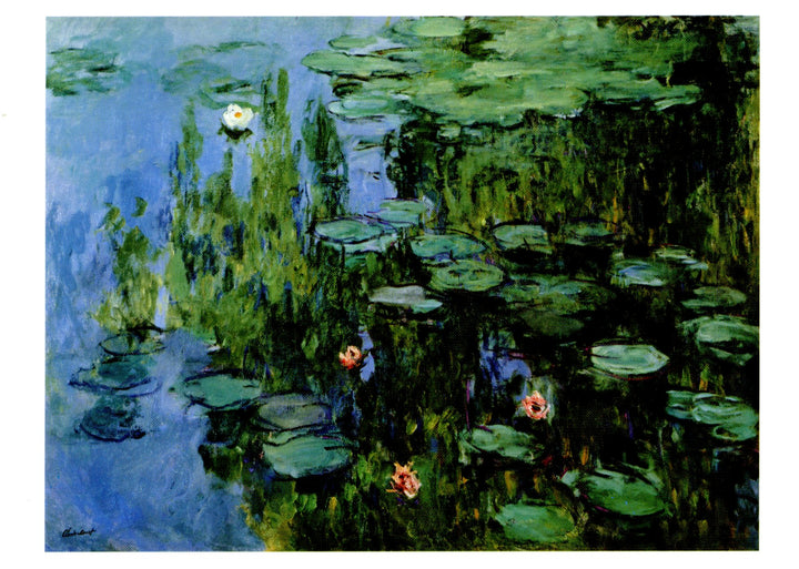 Nymphéas by Claude Monet - 4 X 6 Inches (10 Postcards)