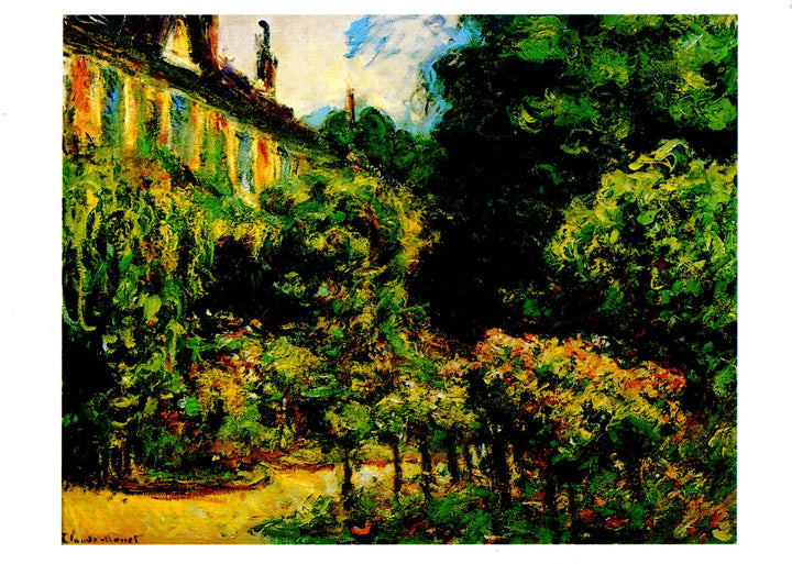 La maison de l'artiste à Giverny, 1912 by Claude Monet - 4 X 6 Inches (10 Postcards)