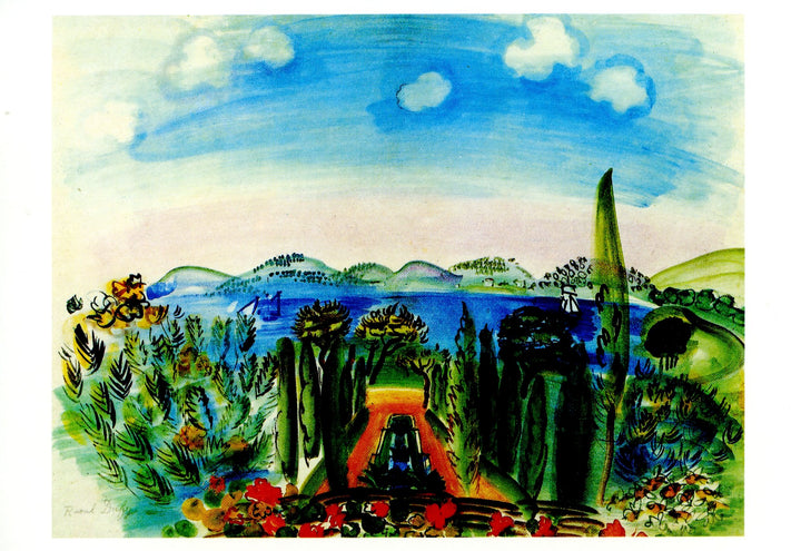 Le Débarcadère, 1921 by Raoul Dufy - 4 X 6 Inches (10 Postcards)