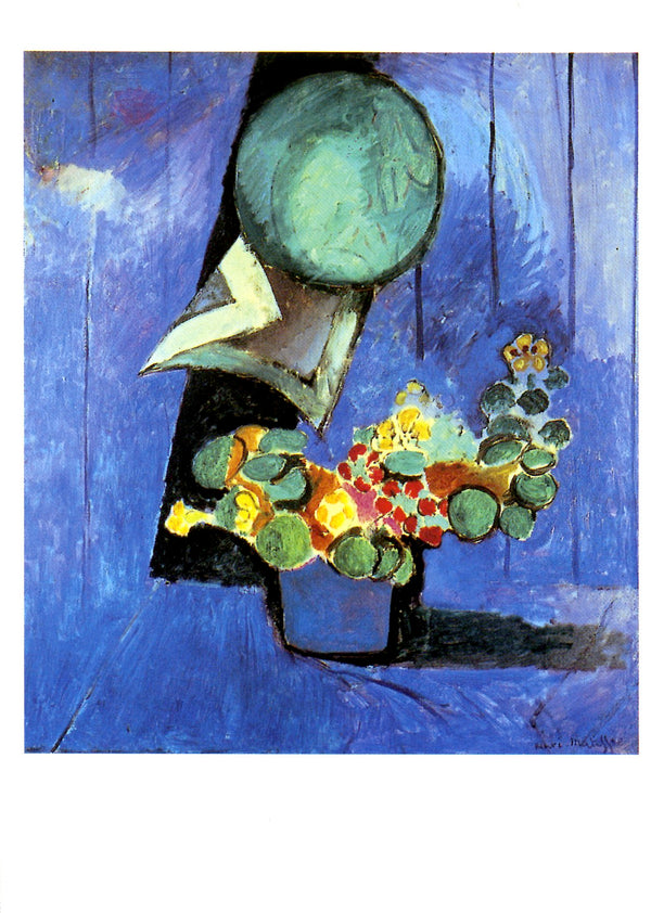 Fleurs et céramique, 1911 by Henri Matisse - 4 X 6 Inches (10 Postcards)