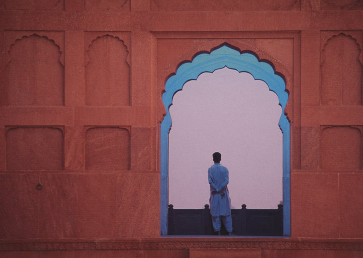 Mosquée Badshahi, Lahore, Pakistan by David Sanger - 4 X 6 Inches (10 Postcards)