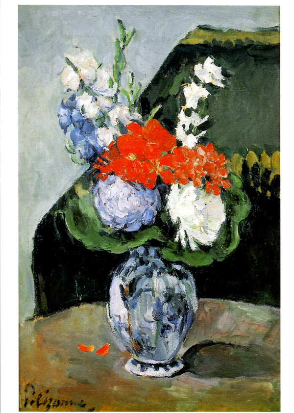 Bouquet au petit Delft, 1873 by Paul Cézanne - 4 X 6 Inches (10 Postcards)