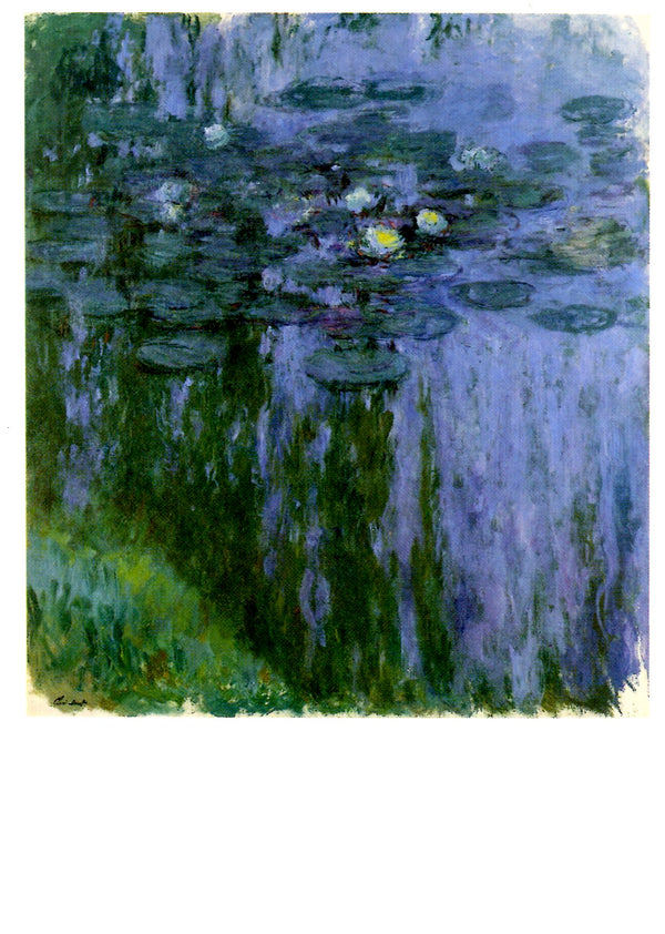 Nymphéas by Claude Monet - 4 X 6 Inches (10 Postcards)