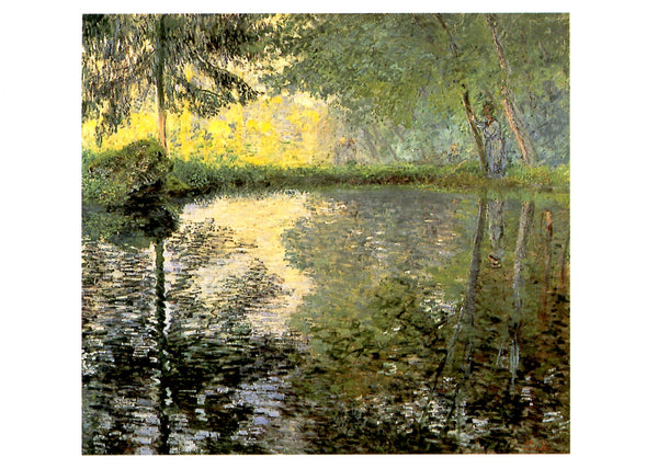 L'Etang à Montgeron, 1876 by Claude Monet - 4 X 6 Inches (10 Postcards)