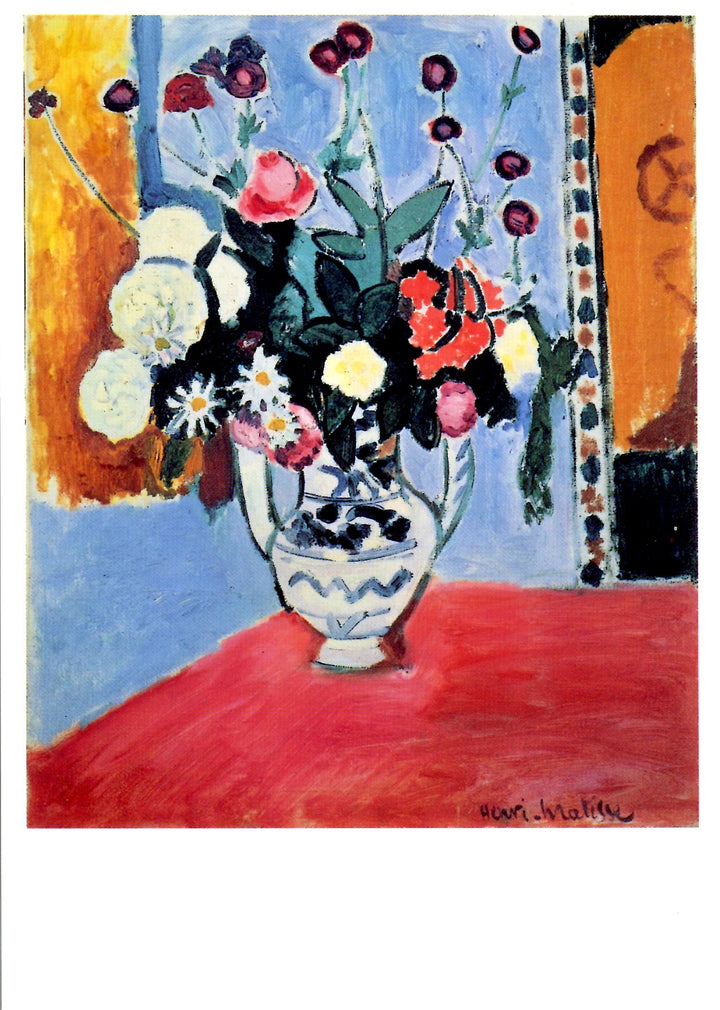 Bouquet, vase aux deux anses, 1907 by Henri Matisse - 4 X 6 Inches (10 Postcards)