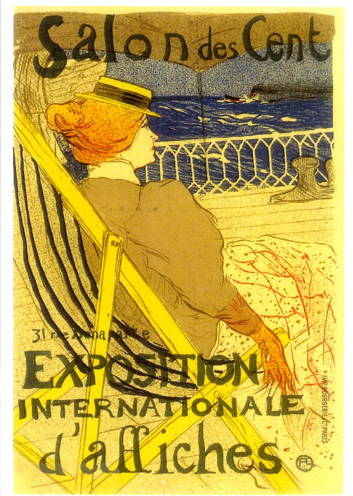 La Passagère du 54, 1896 by Henri de Toulouse-Lautrec - 4 X 6 Inches (10 Postcards)