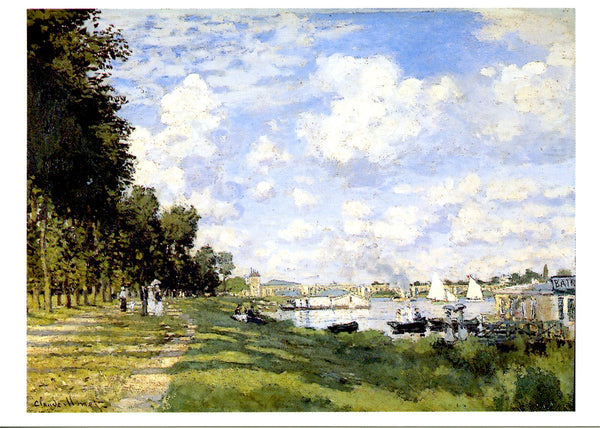 Le Bassin d'Argenteuil, 1872 by Claude Monet - 4 X 6 Inches (10 Postcards)