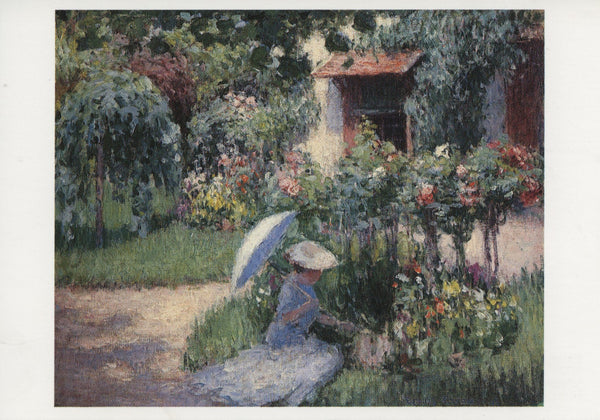 Mme Greacen dans son Jardin à Giverny, 1914 Edmund Greacen - 4 X 6 Inches (10 Postcards)