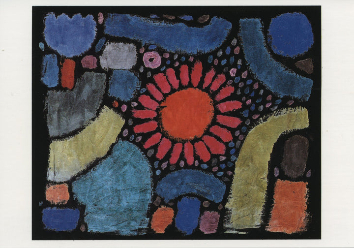 Fleur dans la Vallée by Paul Klee - 4 X 6 Inches (10 Postcards)