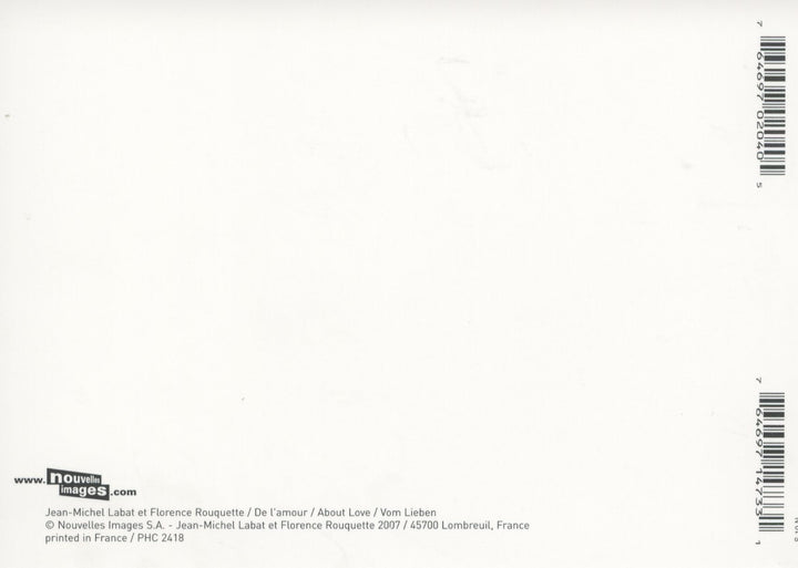 De L'Amour by Jean-Michel Labat et Florence Rouquette - 4 X 6 Inches (10 Postcards)