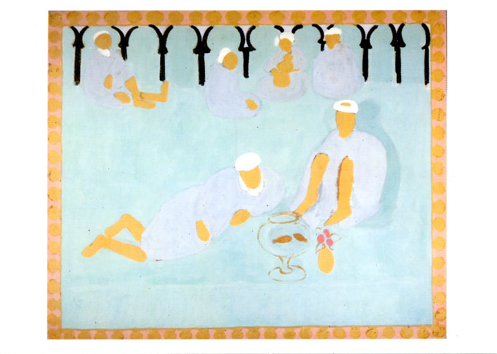 Café marocain by Henri Matisse - 4 X 6 Inches (10 Postcards)