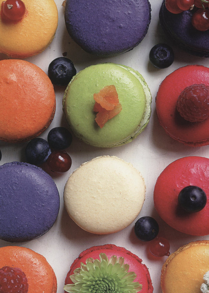 Macarons by Adrien Alleaume et Céléstine - 4 X 6 Inches (10 Postcards)