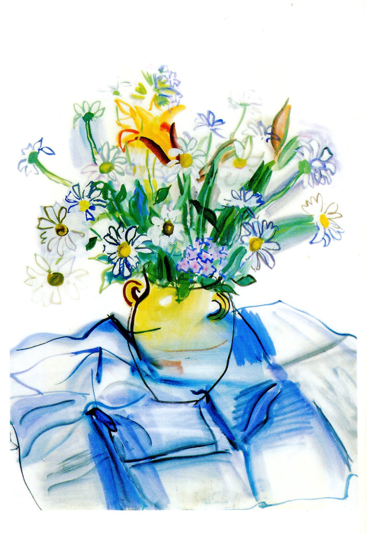 Les Marguerites by Raoul Dufy - 4 X 6 Inches (10 Postcards)