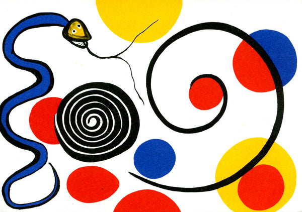 Gouache, 1973-1974 by Alexander Calder - 4 X 6 Inches (10 Postcards)