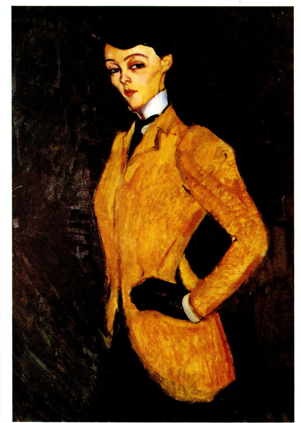 L'amazone, 1909 by Amedeo Modigliani - 4 X 6 Inches (10 Postcards)