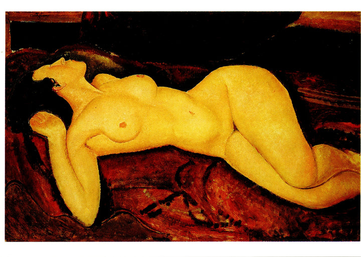 Nu couché sur le dos by Amedeo Modigliani - 4 X 6 Inches (10 Postcards)